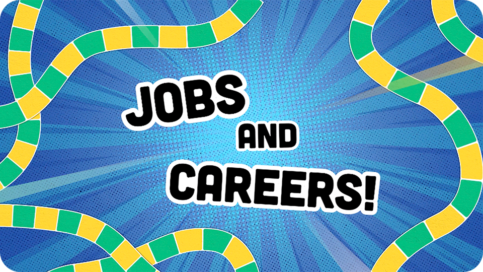 image with the words, Jobs and Careers!