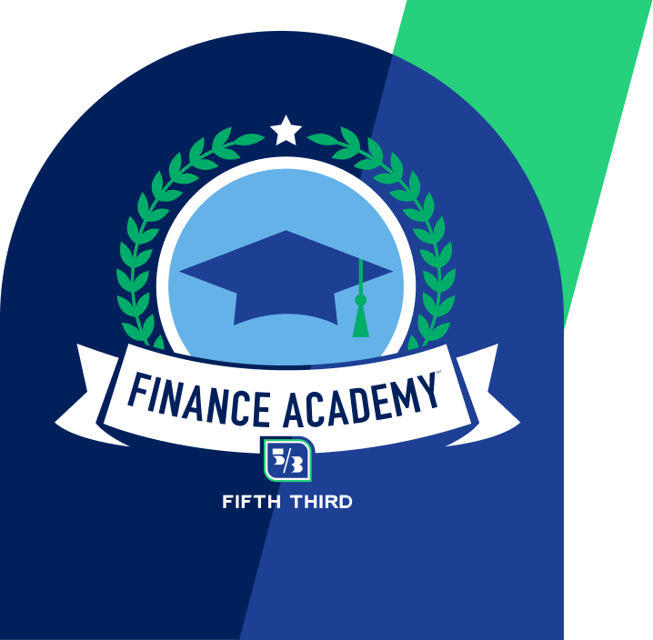 Image of combined logos for Fifth Third Bank and Finance Academy